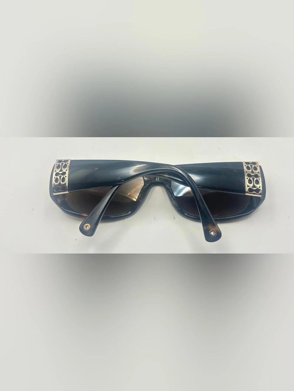 Coach Bronwen S829 Tortoise Oval Sunglasses Frames Only